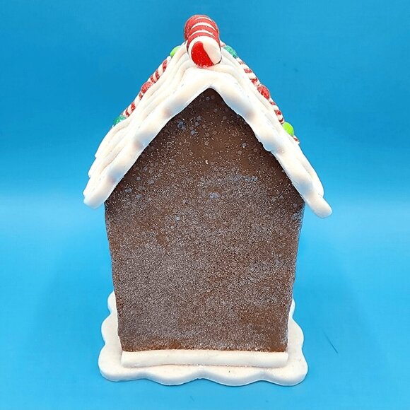 Gingerbread House Faux Cookie Candy Canes Gingerbread Man Cupcake Fake Bake Deco - Picture 4 of 8